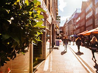 Bremer Innenstadt Nachhaltige Ideen, um die Digitalisierungskompetenzen des Einzelhandels in Bremen zu stärken – das ist das Ziel des Projekts.