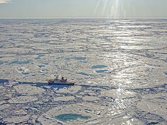 MOSAiC ice flow